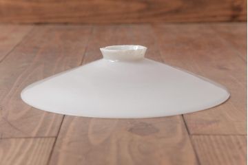 昭和レトロ　戦前　昔懐かしいデザインの平笠シェード(吊り下げ照明、天井照明、ペンダントライト)(3)