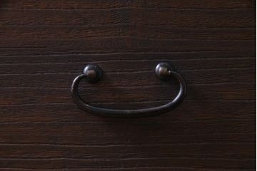 レトロ家具　和製アンティーク　味のある箪笥をリメイクしたレトロなリビングボード・2段(箪笥ローボード、テレビボード)