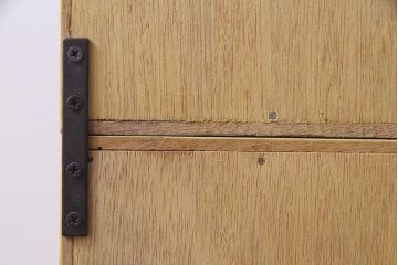 レトロ家具　昭和レトロ　大容量　棚板が全て取り外せる使い勝手抜群の書類収納棚(カルテケース、レターラック、書類ケース、カルテ棚)(R-034294)
