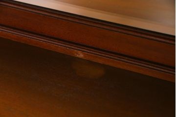 アンティーク家具　フランスアンティーク　マホガニー　大振り　品格と高級感が漂うキッチンボード(キャビネット、食器棚、収納棚)