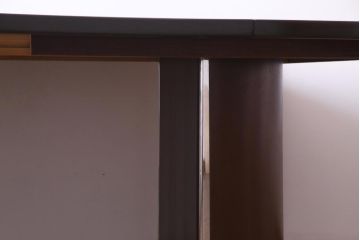 ヴィンテージ家具　イギリスビンテージ　チーク材　激レア　落ち着いた色味がシックなエクステンションテーブル(拡張式テーブル、ラウンドテーブル)