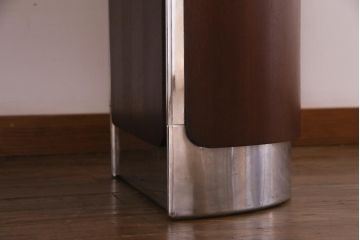 ヴィンテージ家具　イギリスビンテージ　チーク材　激レア　落ち着いた色味がシックなエクステンションテーブル(拡張式テーブル、ラウンドテーブル)
