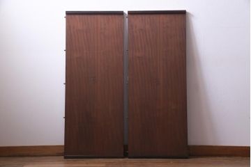 ヴィンテージ家具　イギリスビンテージ　チーク材　激レア　落ち着いた色味がシックなエクステンションテーブル(拡張式テーブル、ラウンドテーブル)