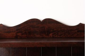 ビンテージ　松本民芸家具　エレガントな佇まいの吊り棚(壁掛け収納棚、ウォールシェルフ)