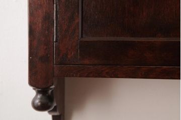 ビンテージ　松本民芸家具　エレガントな佇まいの吊り棚(壁掛け収納棚、ウォールシェルフ)