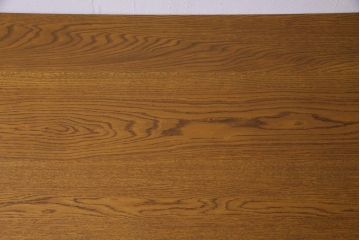 ビンテージ　リメイク家具　天板オーク材　木のぬくもりが感じられるようなダイニングテーブル(4人掛け、6人掛け)