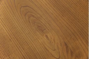ラフジュ工房オリジナル　総ケヤキ材　展示品　デスク&チェアセット(作業台、学習机、平机、椅子)