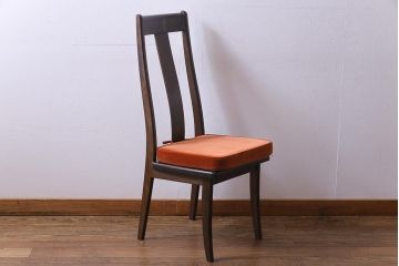 中古　民芸家具　洗練された大人の雰囲気が漂うチェア(椅子、ダイニングチェア)