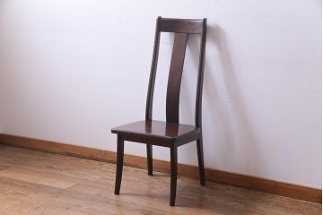 中古　民芸家具　洗練された大人の雰囲気が漂うチェア(椅子、ダイニングチェア)