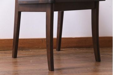 中古　民芸家具　洗練された大人の雰囲気が漂うチェア(椅子、ダイニングチェア)(1)