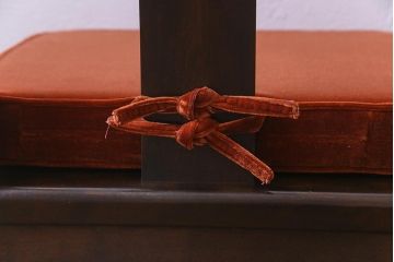 中古　民芸家具　洗練された大人の雰囲気が漂うチェア(椅子、ダイニングチェア)(1)