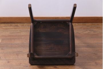 中古　民芸家具　洗練された大人の雰囲気が漂うチェア(椅子、ダイニングチェア)(2)