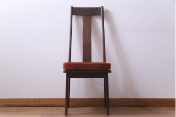中古　民芸家具　洗練された大人の雰囲気が漂うチェア(椅子、ダイニングチェア)(3)
