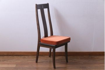 中古　民芸家具　洗練された大人の雰囲気が漂うチェア(椅子、ダイニングチェア)(3)