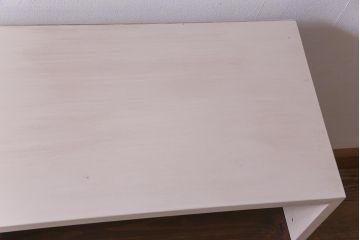 ラフジュ工房オリジナル　リメイク家具　ペイントがおしゃれなパタパタ扉のリビングボード(下駄箱、収納棚、サイドボード)(1)