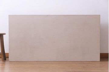 ラフジュ工房オリジナル　リメイク家具　ペイントがおしゃれなパタパタ扉のリビングボード(下駄箱、収納棚、サイドボード)(1)