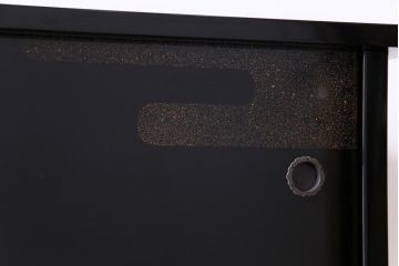工芸品　本漆塗り　蒔絵　細部まで趣向が凝らされた輪島塗の茶棚(飾り棚、茶箪笥)(定価約300万円)