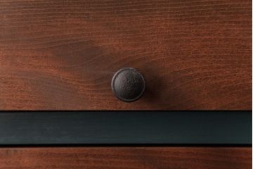 ラフジュ工房オリジナル　ペイント　コントラストがおしゃれなパタパタ扉の壁掛け収納棚(ウォールシェルフ、戸棚)(R-034346)(1)
