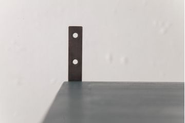 ラフジュ工房オリジナル　ペイント　コントラストがおしゃれなパタパタ扉の壁掛け収納棚(ウォールシェルフ、戸棚)(R-034346)(1)