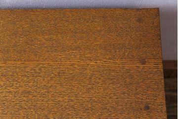 アンティーク家具　和製アンティーク　タモ材　細かな木目と風合いに味わいがある小振りな引き出し(小物収納)