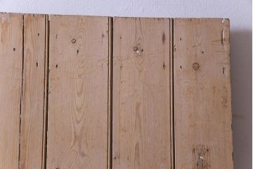 フランスアンティーク　素朴な佇まいが雰囲気のあるコテージドア(木製ドア、ディスプレイ、扉)