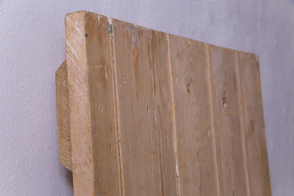 フランスアンティーク　素朴な佇まいが雰囲気のあるコテージドア(木製ドア、ディスプレイ、扉)