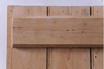 フランスアンティーク　素朴な佇まいが雰囲気のあるコテージドア(木製ドア、ディスプレイ、扉)