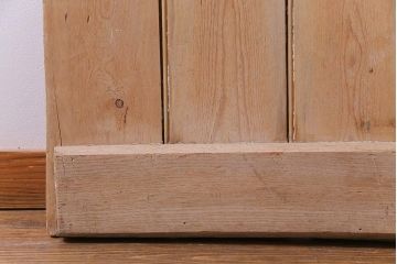 フランスアンティーク　素朴な佇まいが雰囲気のあるコテージドア(木製ドア、ディスプレイ、扉)