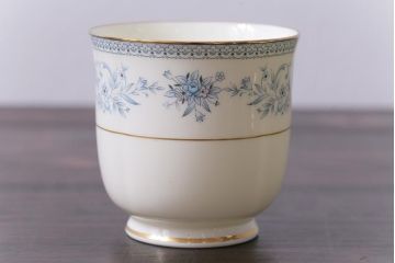 Nittoroyal(ニットーロイヤル、ノリタケ)　ボーンチャイナ　ブルーヒル(廃盤)　カップ&ソーサー6客セット