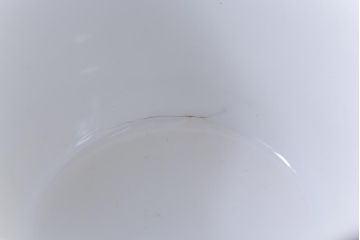 昭和レトロ　戦前　倉知陶器　青いバラがエレガントなカップ&ソーサー2客セット(洋食器)(3)