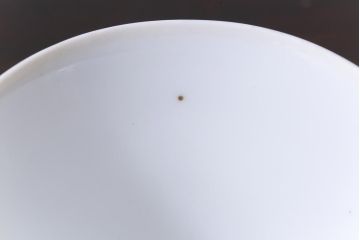 昭和レトロ　戦前　倉知陶器　青いバラがエレガントなカップ&ソーサー2客セット(洋食器)(3)