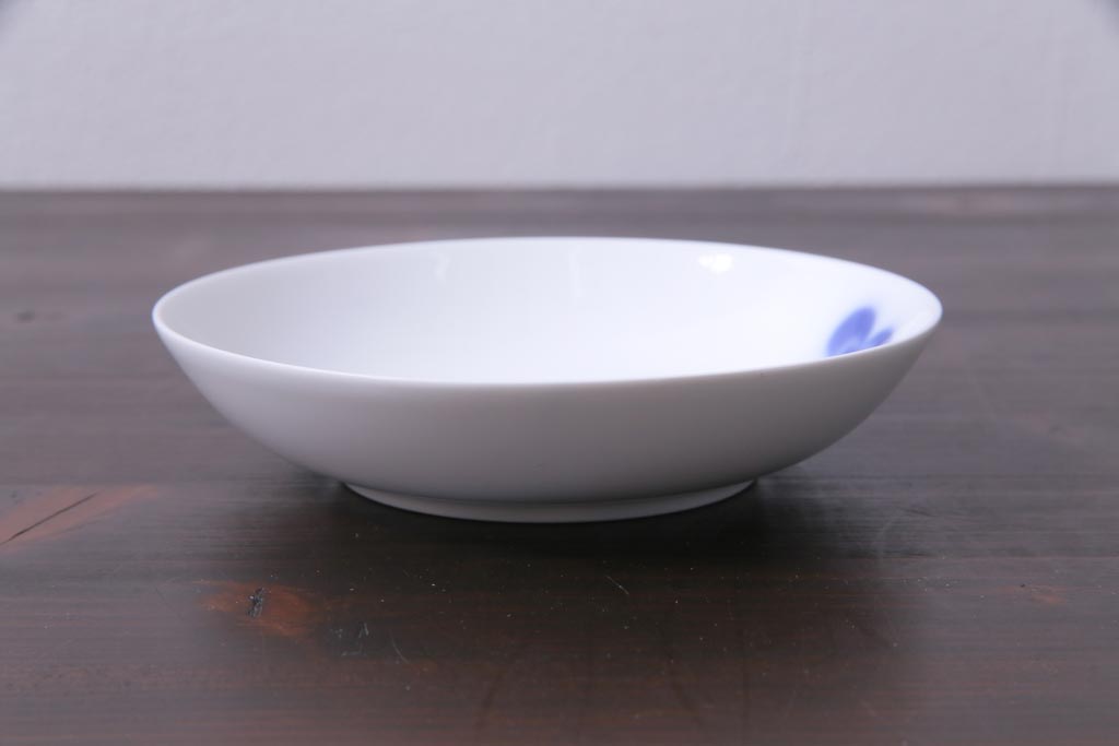 中古　大倉陶園(オークラ)　クローバの模様が可愛らしい小皿9枚セット(洋食器)