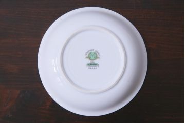 中古　オールドノリタケ(Noritake、則武)　ARVANA　エレガントな花柄の小皿6枚セット(プレート、洋食器)