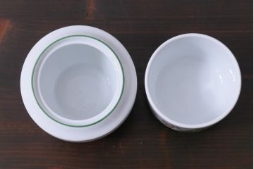 ROYAL WORCESTER(ロイヤルウースター)　WORCESTER　HERBS(ウースターハーブ)　ティーセット3点(シュガーポット、クリーマー)