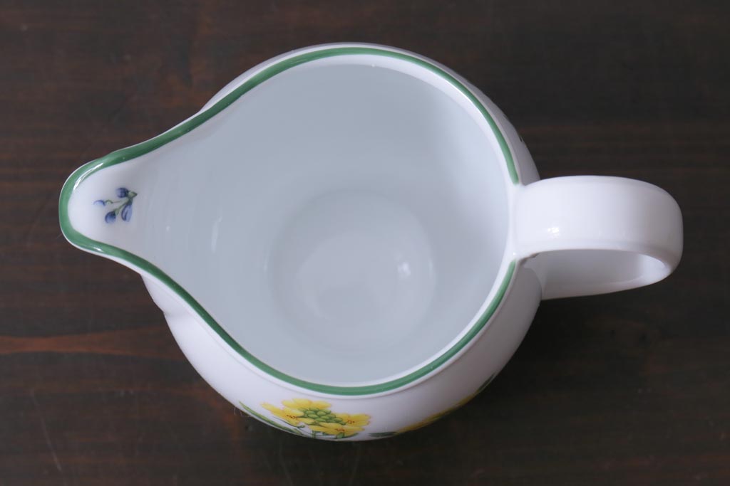 ROYAL WORCESTER(ロイヤルウースター)　WORCESTER　HERBS(ウースターハーブ)　ティーセット3点(シュガーポット、クリーマー)