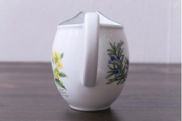 ROYAL WORCESTER(ロイヤルウースター)　WORCESTER　HERBS(ウースターハーブ)　ティーセット3点(シュガーポット、クリーマー)