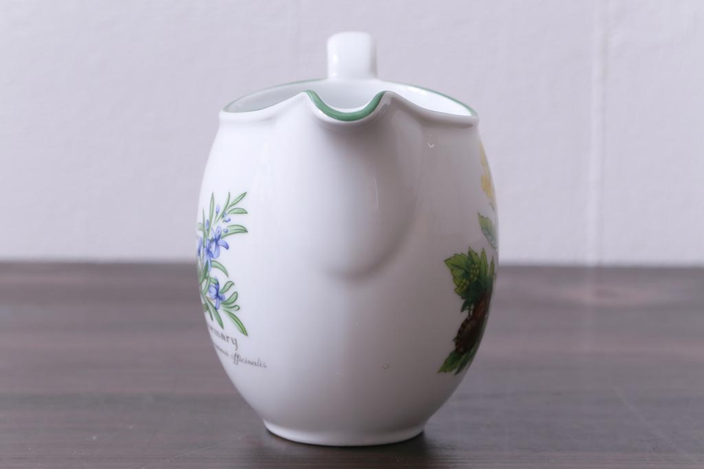 ROYAL WORCESTER(ロイヤルウースター)　WORCESTER　HERBS(ウースターハーブ)　ティーセット3点(シュガーポット、クリーマー)