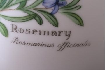 ROYAL WORCESTER(ロイヤルウースター)　WORCESTER　HERBS(ウースターハーブ)　ティーセット3点(シュガーポット、クリーマー)