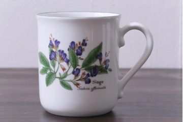 ROYAL WORCESTER(ロイヤルウースター)　WORCESTER　HERBS(ウースターハーブ)　コーヒーカップ3点セット