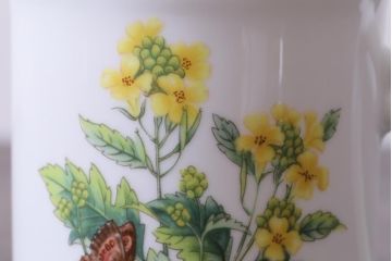 ROYAL WORCESTER(ロイヤルウースター)　WORCESTER　HERBS(ウースターハーブ)　コーヒーカップ3点セット