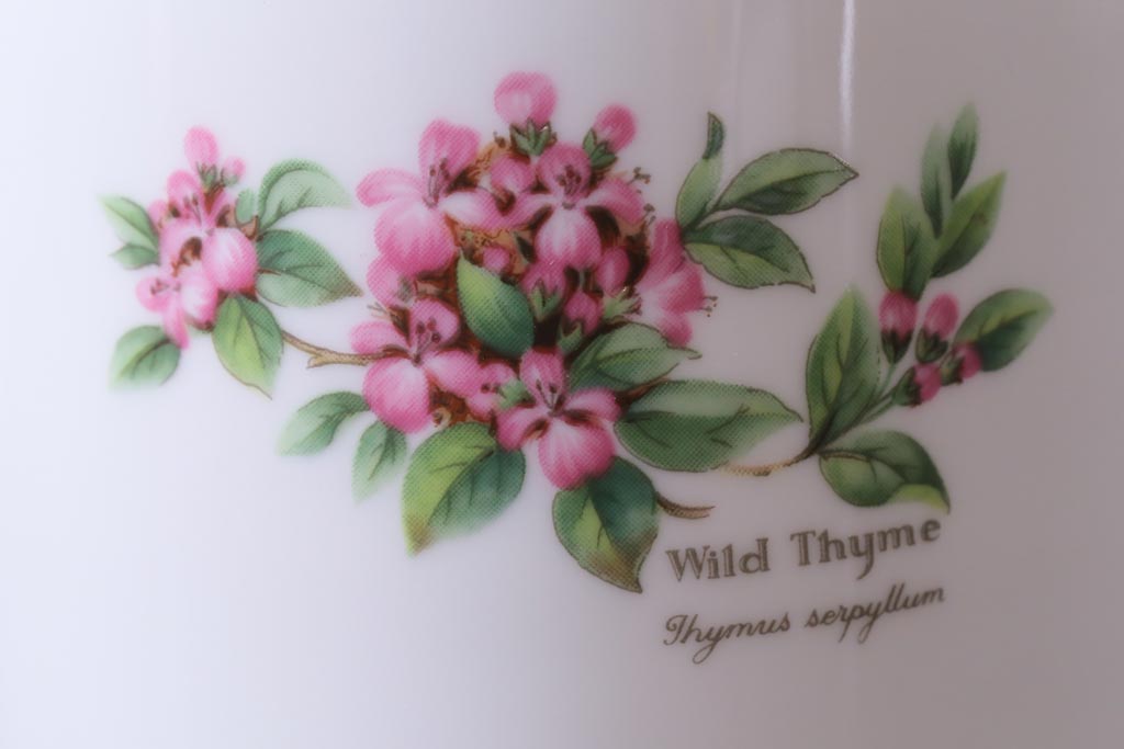 ROYAL WORCESTER(ロイヤルウースター)　WORCESTER　HERBS(ウースターハーブ)　コーヒーカップ3点セット