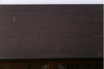 ラフジュ工房オリジナル　干し網・投げ網組子の書院戸をリメイクした収納棚(戸棚)