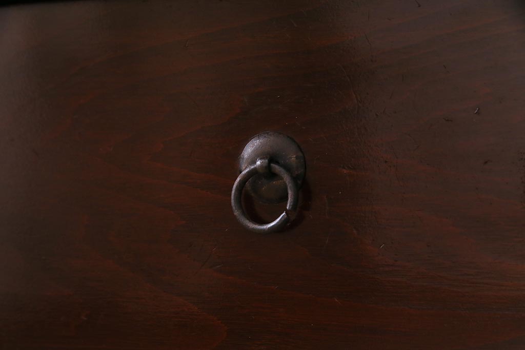 アンティーク家具　和製アンティーク　前面ケヤキ材　気品のある和の空間づくりにおすすめな衣装箪笥(時代箪笥)