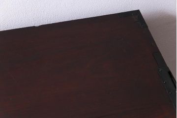 アンティーク家具　和製アンティーク　前面ケヤキ材　気品のある和の空間づくりにおすすめな衣装箪笥(時代箪笥)