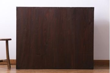 アンティーク家具　和製アンティーク　前面ケヤキ材　気品のある和の空間づくりにおすすめな衣装箪笥(時代箪笥)