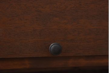 ラフジュ工房オリジナル　鉄脚付き 3×3マス　レトロな味わいが魅力的なパタパタ扉のマス目棚(収納棚、下駄箱)