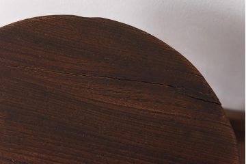 ヴィンテージ家具　イギリスビンテージ　ぬくもり感じる風合いのレトロなスツール(椅子、花台)