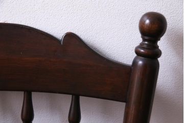 中古美品　松本民芸家具　クラシカルな16型スピンドルチェア(ダイニングチェア、椅子)