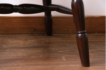 中古美品　松本民芸家具　クラシカルな16型スピンドルチェア(ダイニングチェア、椅子)