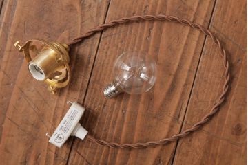 フランスアンティーク　ロマンチックな雰囲気漂うフリルガラスのペンダントライト(天井照明)